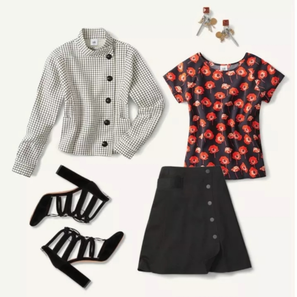 CAbi Windowpane Jacket - Picture 2 of 8